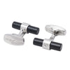 Boutons de manchette de CHRISTIAN LACROIX "More Black" LJM925A