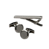 Boutons de manchette + Pince Black diamond SAC223