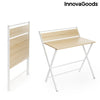 BUREAU PLIABLE AVEC ÉTAGÈRE TABLEZY