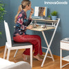 BUREAU PLIABLE AVEC ÉTAGÈRE TABLEZY