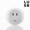 CHARGEUR ADAPTATEUR USB AVEC LED 2 EN 1 atoupry
