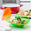 CUISEUR-VAPEUR EN SILICONE PLIABLE INNOVAGOODS
