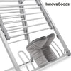 ÉTENDOIR À LINGE ÉLECTRIQUE PLIABLE COMPAK 300W GRIS (30 BARRES)