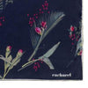 Foulard soie Iris Navy de Cacharel CFM835N atoupry