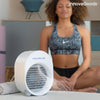 MINI-CLIMATISEUR HUMIDIFICATEUR À ULTRASONS AVEC LED KOOLIZER