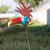 OISEAU MÉTALLIQUE DÉCORATIF POUR JARDINS atoupry