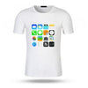 T-SHIRT AVEC ICONES DE TEL atoupry