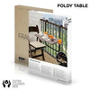 TABLE PLIANTE POUR BALCON FOLDY TABLE B atoupry