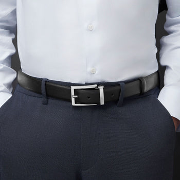 Ceinture Button Black taille ajustable FAB326A