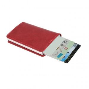 Portefeuille cuir RFID anti-piratage pour cartes atoupry